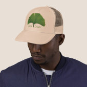 Tree Hugger, Leaf Lover - Ginkgo Truckerkappe (Beispiel)