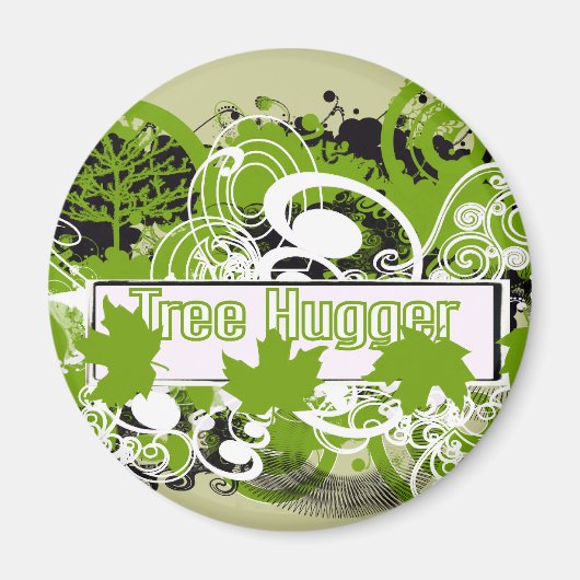 Tree Hugger Magnet (Vorne)