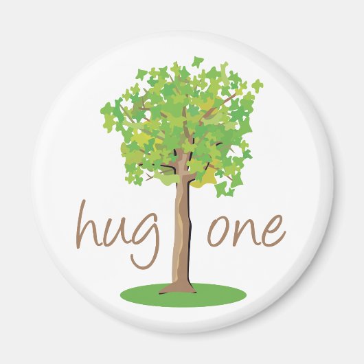 Tree Hugger Magnet (Vorne)