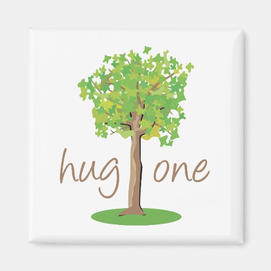 Tree Hugger Magnet (Vorne)