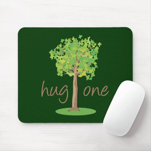 Tree Hugger Mousepad (Mit Mouse)