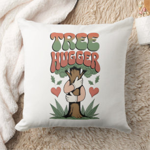 Tree Hugger Öko Friendly - Nature Lover Gift Kissen