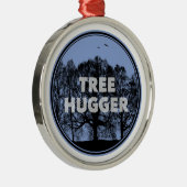 Tree Hugger Ornament Aus Metall (Rechts)