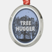 Tree Hugger Ornament Aus Metall (Links)