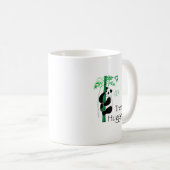 Tree Hugger Panda Kaffeetasse (VorderseiteRechts)