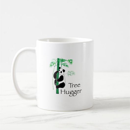 Tree Hugger Panda Kaffeetasse (Links)