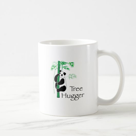 Tree Hugger Panda Kaffeetasse (Rechts)