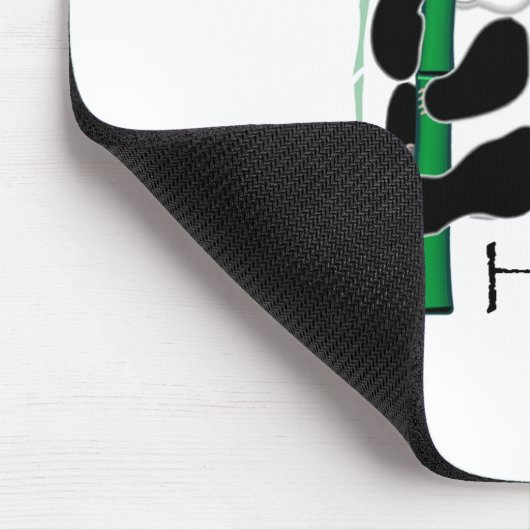 Tree Hugger Panda Mousepad (Ecke)