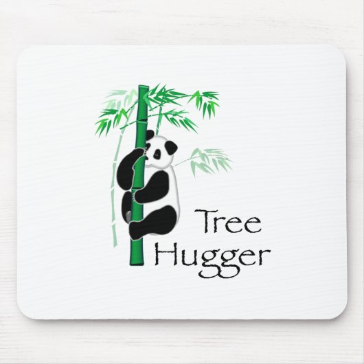 Tree Hugger Panda Mousepad (Vorne)