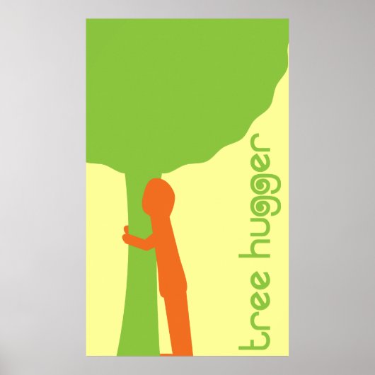 Tree Hugger Poster (Vorne)