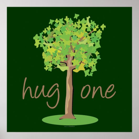 Tree Hugger Poster (Vorne)
