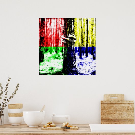 Tree Hugger Poster (Küche)