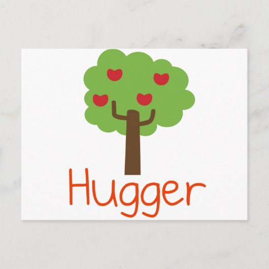 Tree Hugger Postkarte (Vorderseite)
