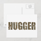 Tree Hugger Postkarte (Vorne/Hinten)