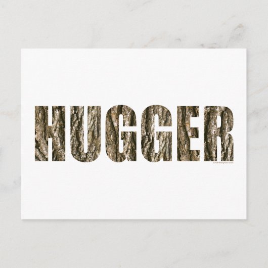 Tree Hugger Postkarte (Vorderseite)