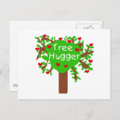 Tree Hugger Postkarte (Vorne/Hinten)