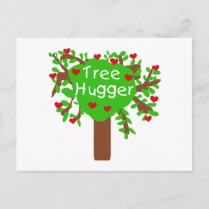 Tree Hugger Postkarte