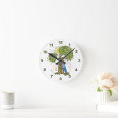 Tree Hugger Runde Wanduhr (Zuhause)