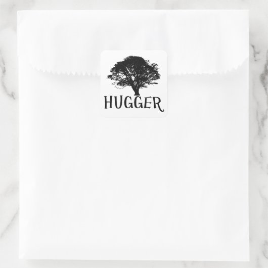 Tree Hugger Sticker (Tasche)