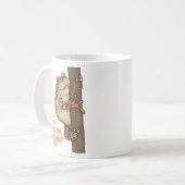 Tree Hugger Tree Frog Kaffeetasse (Vorderseite Links)