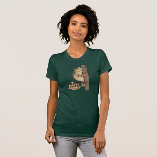 Tree Hugger Tree Frog T-Shirt (Vorne ganz)