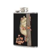 Tree Hugger Tree Frosch Flachmann (Links)