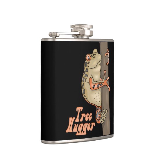 Tree Hugger Tree Frosch Flachmann (Rechts)