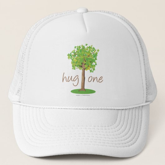 Tree Hugger Truckerkappe (Vorderseite)