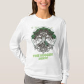 Tree Hugger - Umweltbewusstsein T-Shirt (Vorderseite)