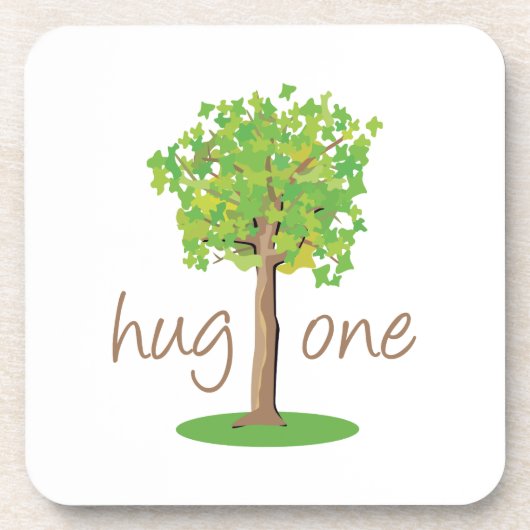 Tree Hugger Untersetzer (Vorderseite)