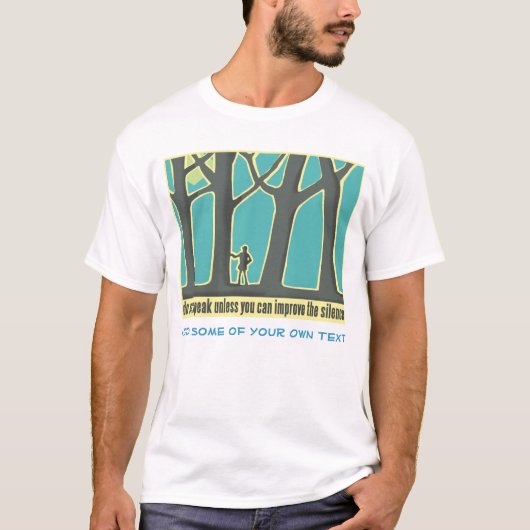 Tree Hugger, Wandern T-Shirt (Vorderseite)