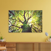 Tree Hugging Leinwanddruck (Insitu (Wohnzimmer))