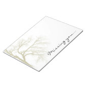 Tree II Notepad Notizblock (angewinkelt)