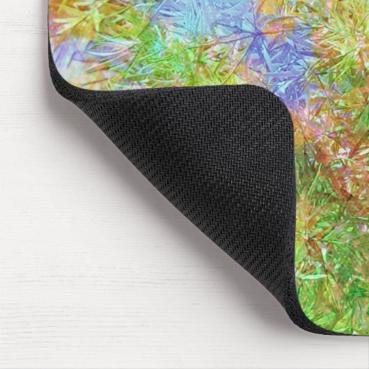 Tree Illusion Traum Farbenfrohe Kunst Mouse Pad Mousepad (Ecke)