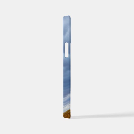 Tree in an empty field iPhone hülle (Rechte Seite)