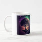 Tree in Space Classic Tasse, 11 oz Kaffeetasse (Links)
