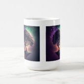 Tree in Space Classic Tasse, 15 oz Kaffeetasse (Mittel)
