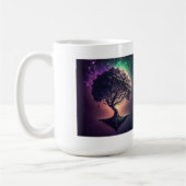 Tree in Space Classic Tasse, 15 oz Kaffeetasse (Links)