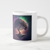 Tree in Space Jumbo-Tasse (Rechts)