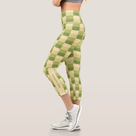 Tree In The Desert Colors Capri Leggings
