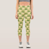 Tree In The Desert Colors Capri Leggings (Vorderseite)