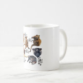 Tree Kangaroo Keeper Kaffeetasse (VorderseiteRechts)