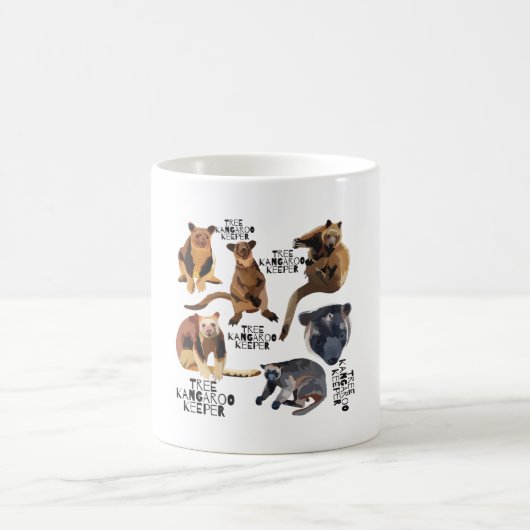 Tree Kangaroo Keeper Kaffeetasse (Mittel)