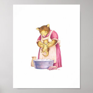 Tree Kangaroo Mutter und Kind 8 x 10 Print Poster