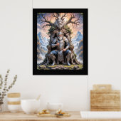Tree King Poster (Küche)