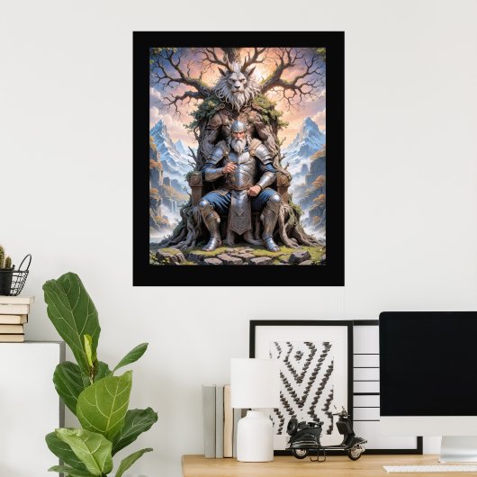 Tree King Poster (Heimbüro)