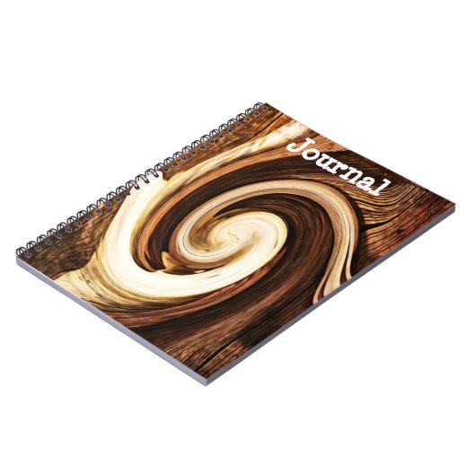 Tree Knot Swirl Art Journal Notizblock (Linke Seite)