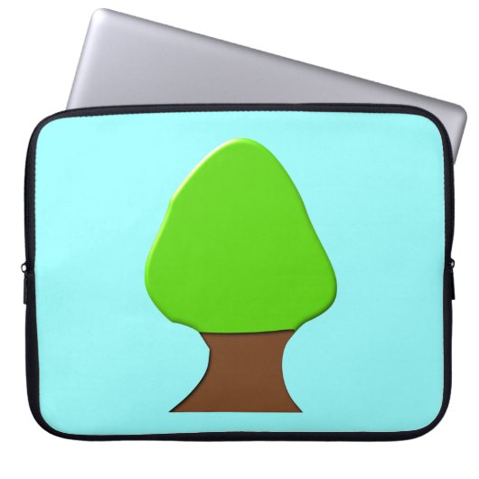 Tree Laptop Bag Laptopschutzhülle (Vorderseite)