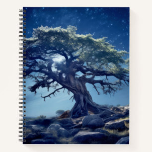 Tree Life Verzauberung Stille Natur Notizblock
