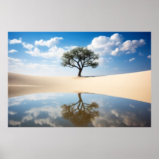 Tree Life Verzauberung Stille Natur Poster (Vorne)